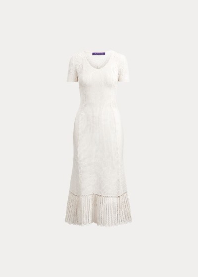 Women's Ralph Lauren Crocheted Silk Dresses | 854763MOP